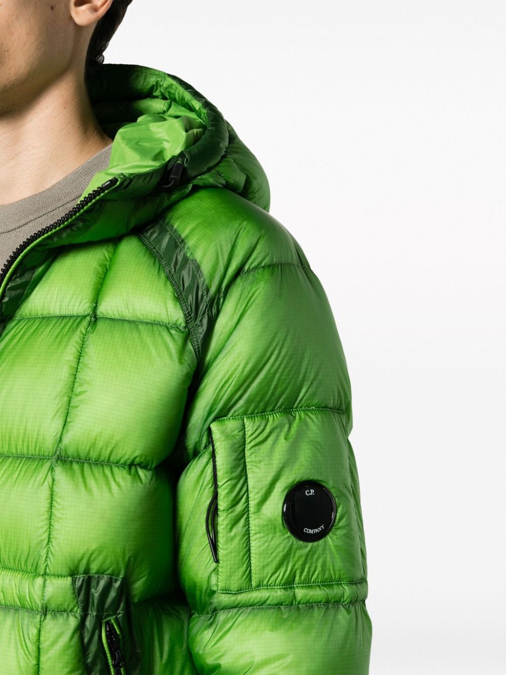 C.P. Company D. D. Shell Hooded Down Jacket - Farfetch