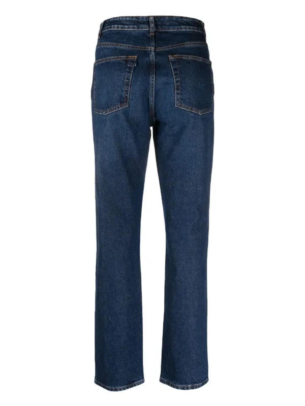 3x1 Claudia mid-rise straight-leg Jeans Blue FARFETCH PH