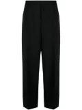 Versace wool tailored trousers - Black