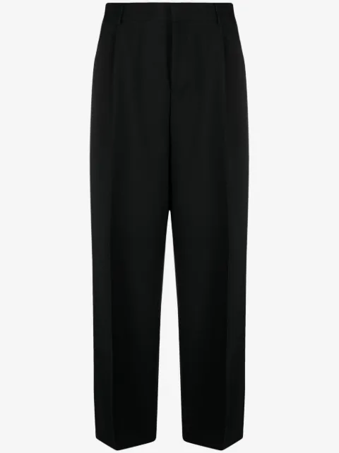 Versace pantalon de costume en laine