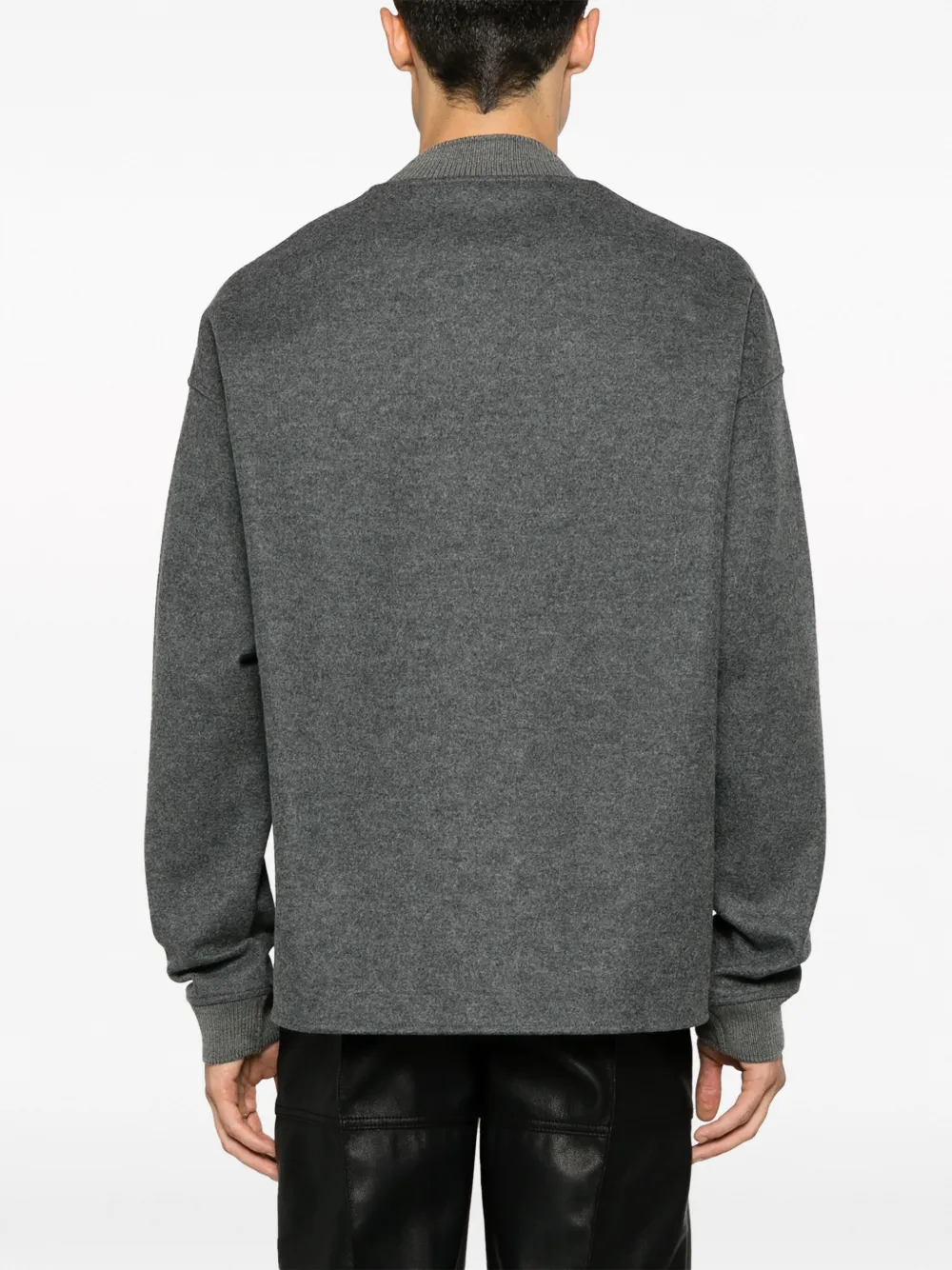 Jil Sander Wollen coltrui Grijs