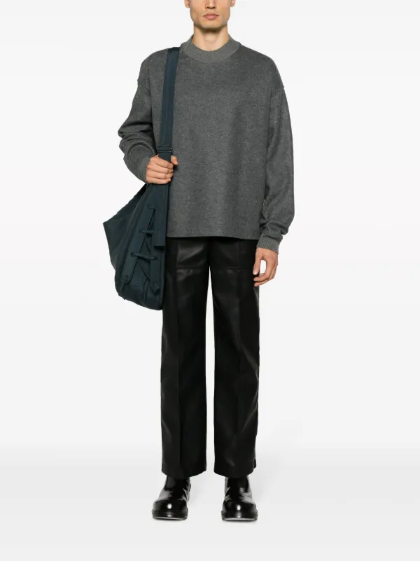 ☆ジルサンダー JIL SANDER ウールポケットクルーネックプルオーバー☆ トップス