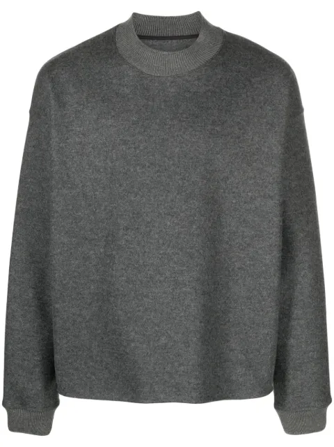 Jil Sander crew-neck felted-wool jumper