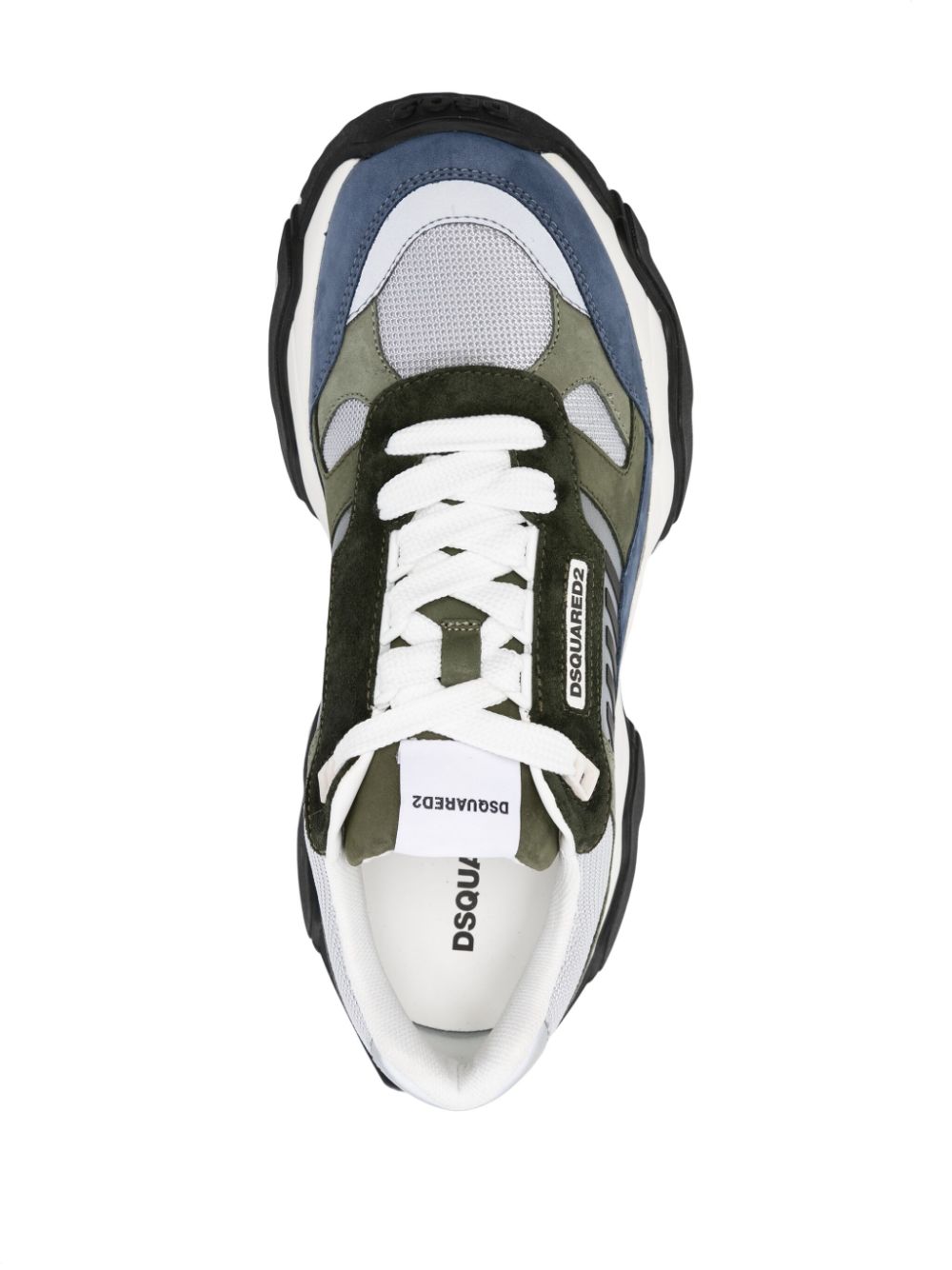 Shop Dsquared2 Wave Low-top Sneakers In Blue