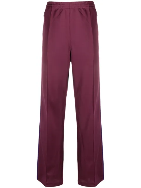 Needles pantalon de jogging droit à logo brodé