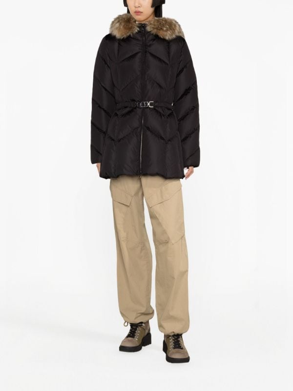 Louis Vuitton pre-owned Belted Puffer Jacket - Farfetch