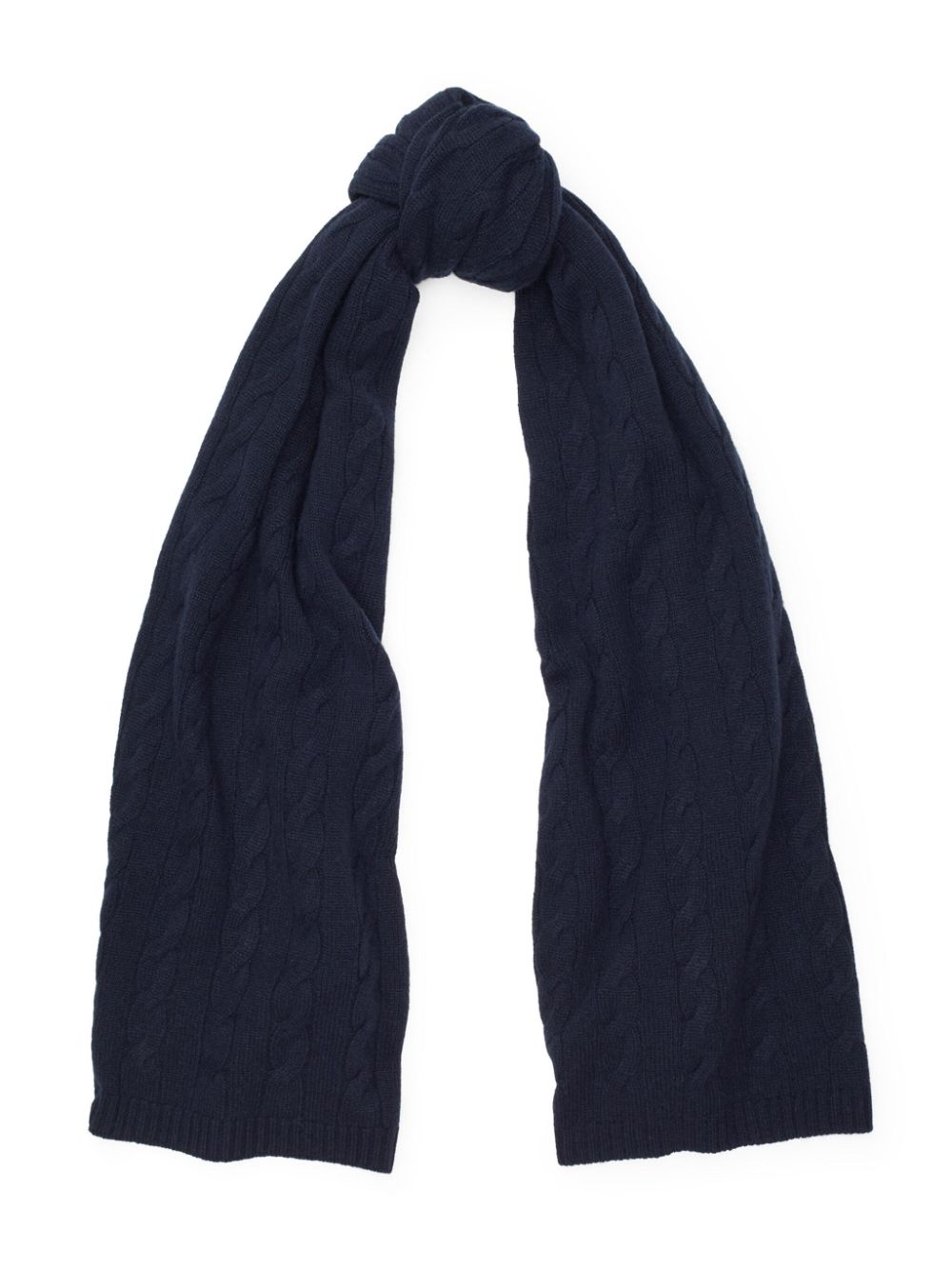 Ralph Lauren Collection cable-knit cashmere scarf Women