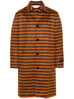 【関税・送料込み】MARNI COATS ORANGE BLEND STRIPE COAT 20468413_50607337_600.jpg