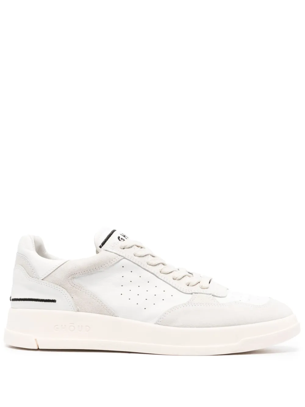 GHŌUD panelled leather sneakers
