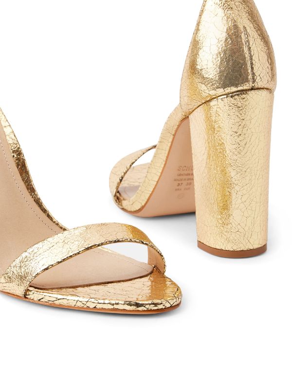 Schutz 2025 metallic sandals