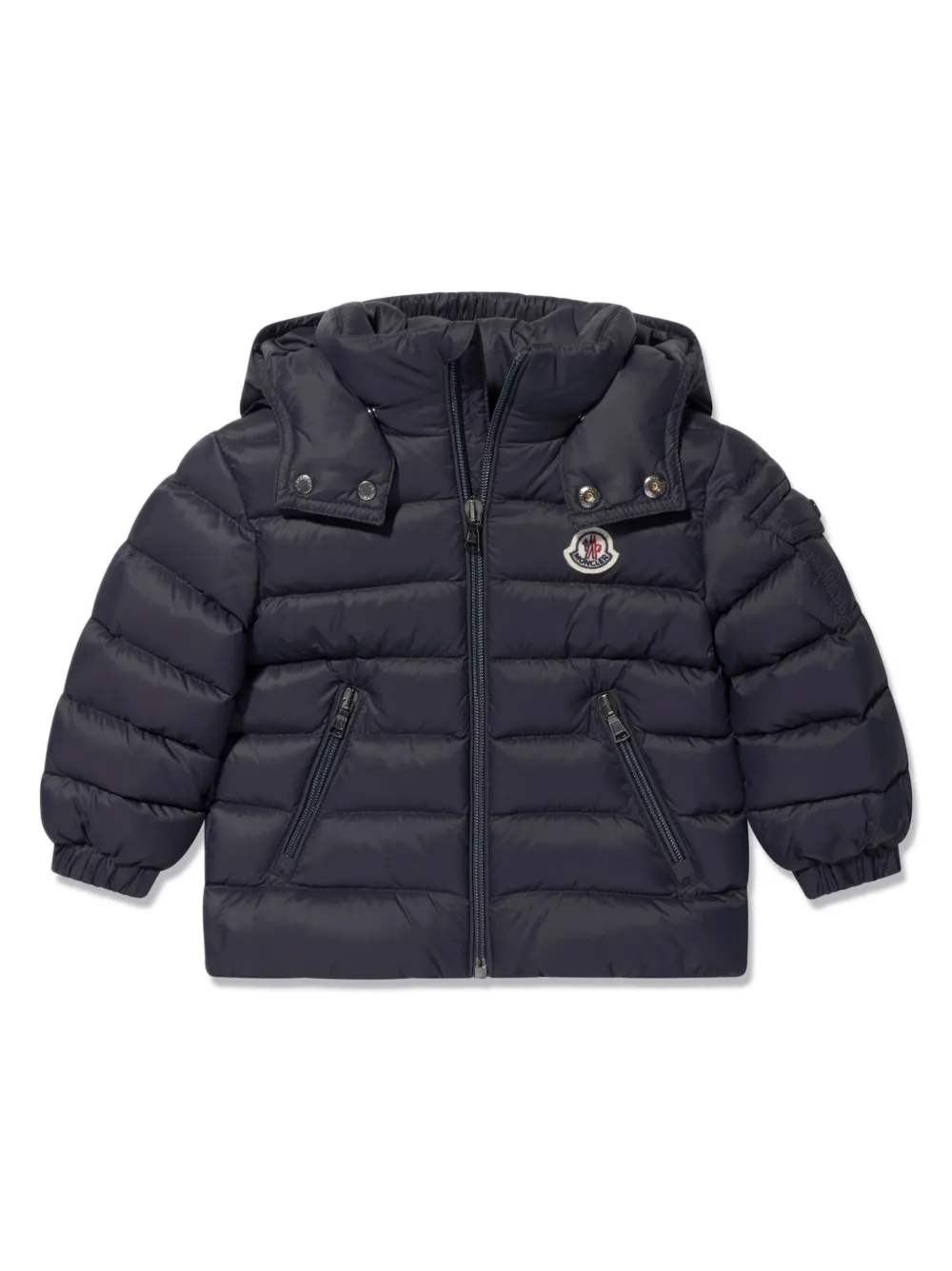 Moncler Enfant Jules jack met capuchon Blauw