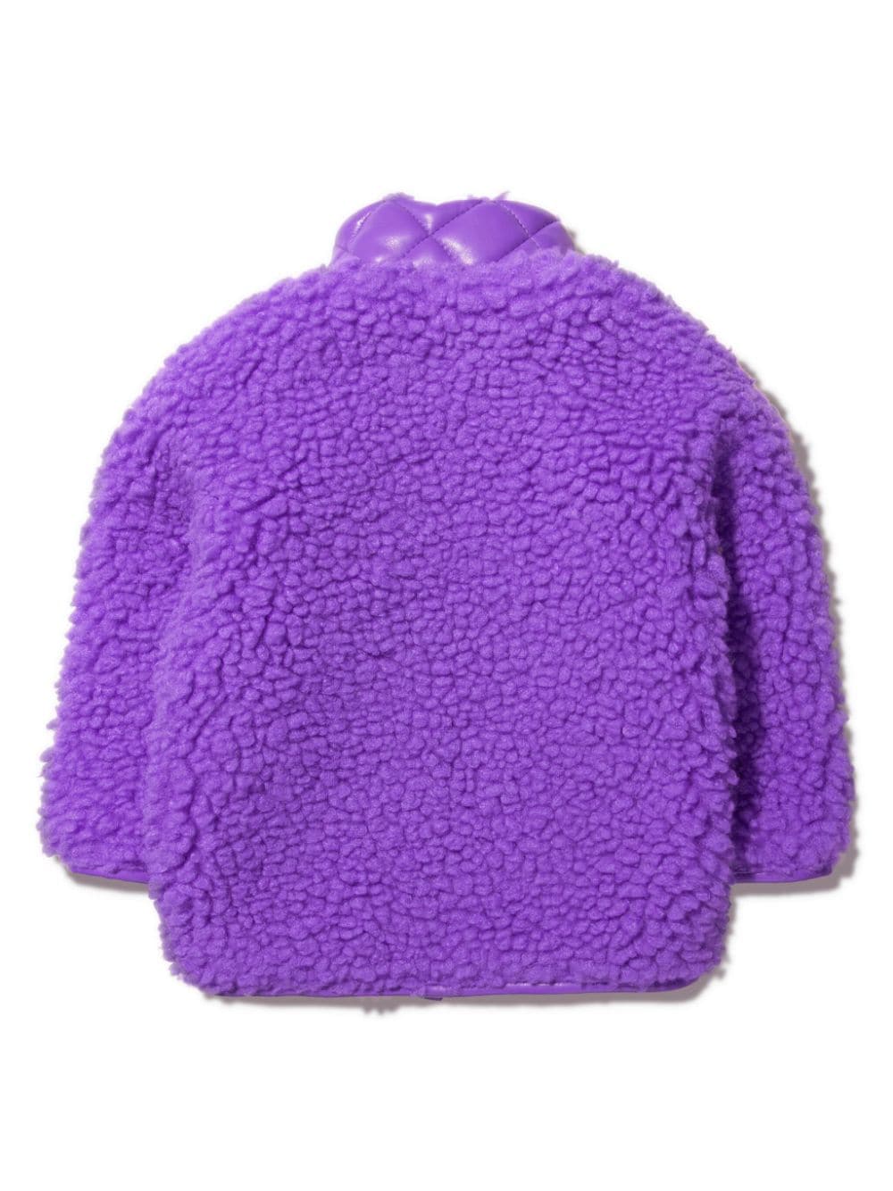 Shop Stand Studio Azalea Fleece Jacket In Purple