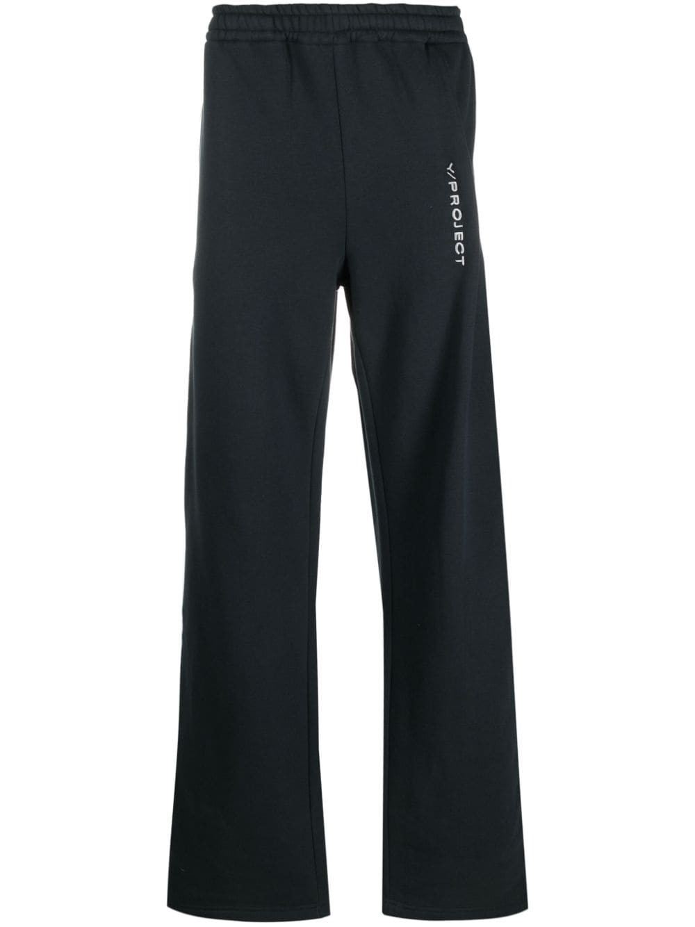 Y/Project logo-embroidered Pinched Track Pants - Farfetch