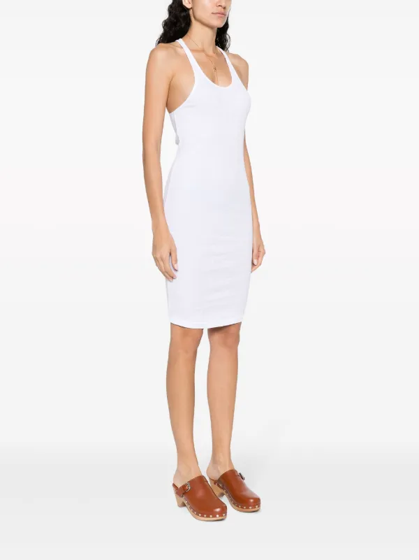 ISABEL MARANT Tory Ribbed Tank Minidress | White | FARFETCH