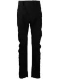 Masnada ribbed cotton tapered trousers - Black