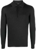 Kiton polo-collar button-fastening polo shirt - Grey