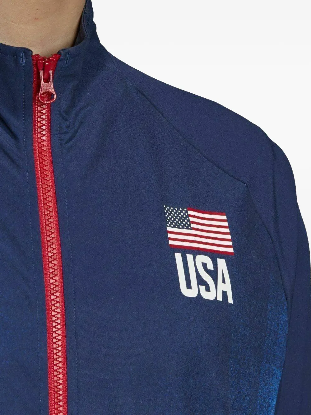 adidas Stadium USA Volleyball "Blue" jacket Blauw