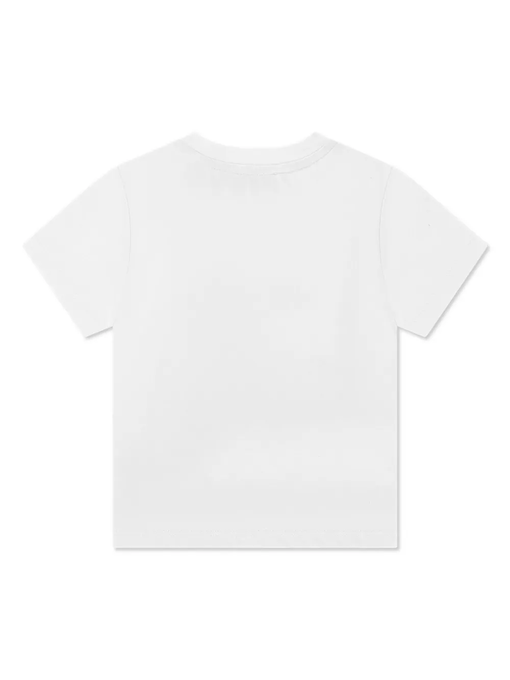 Missoni Kids zigzag-print cotton T-shirt - Wit