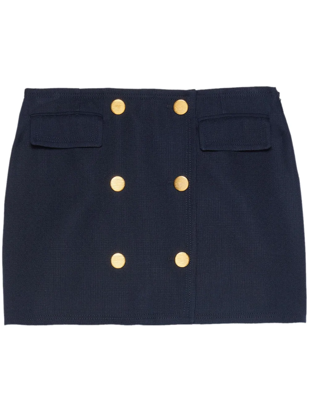 Gucci A-lijn mini-rok Blauw