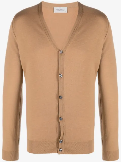John Smedley cárdigan con cuello en V
