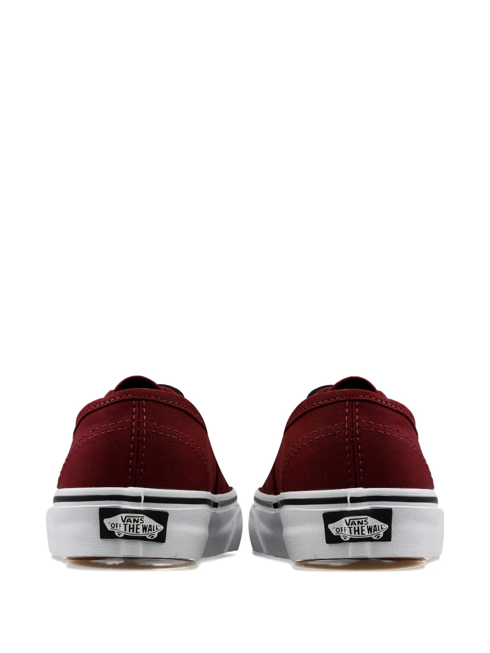 Vans Authentic Classic Lace-up Sneakers In Red
