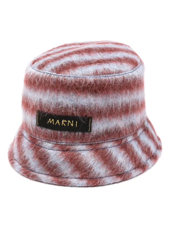 MARNI バケットハット Marni バケットハット | レッド | FARFETCH JP