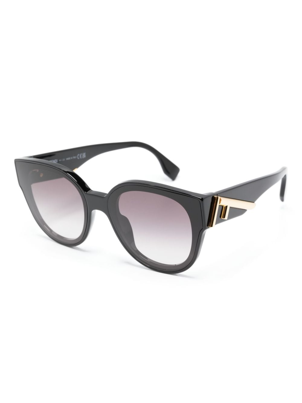 Fendi Eyewear FE40111I 01B wayfarer sunglasses - Zwart