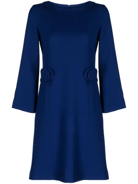 JANE Scout wool-crepe minidress
