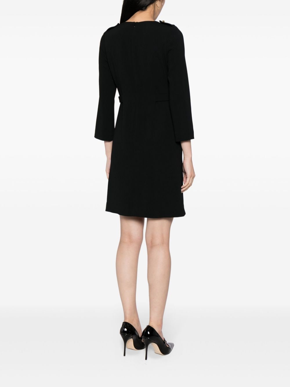 Shop Jane Shay Shift Minidress In Black