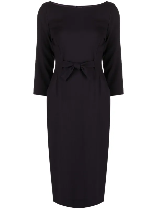 Robe noire crayon 2025