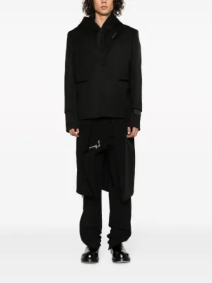 【関税込み】HELIOT EMIL テーラードジャケット HELIOT EMIL テーラードジャケット | ブラック | FARFETCH JP