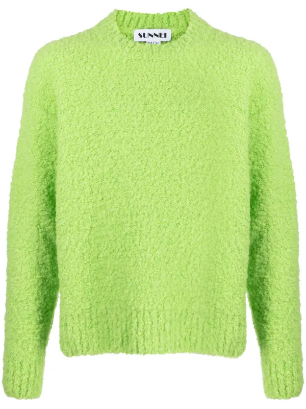 Sunnei Tweed Knitted Jumper - Farfetch