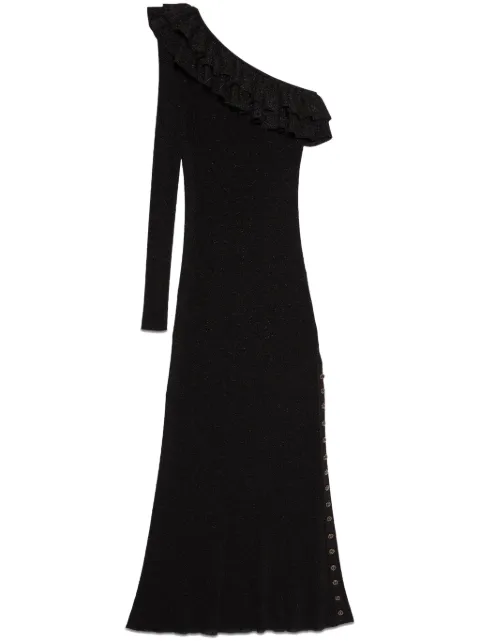 Gucci one-shoulder maxi dress