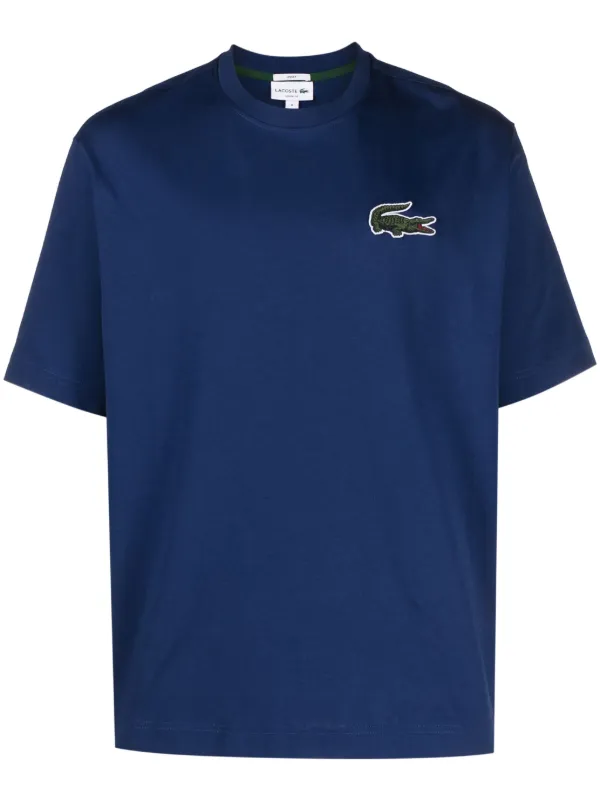 T shirt lacoste logo hot sale