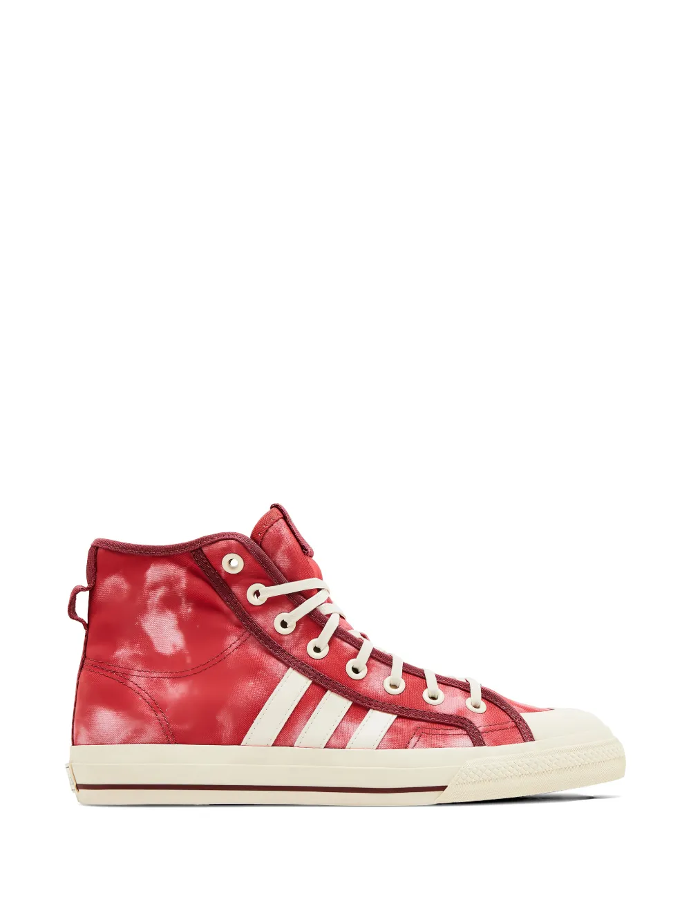 adidas hi rf stripes sneakers - Rosso