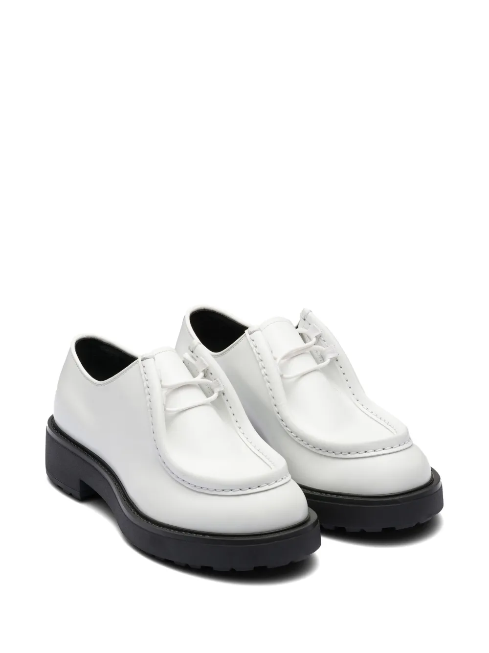Prada Leren loafers - Wit