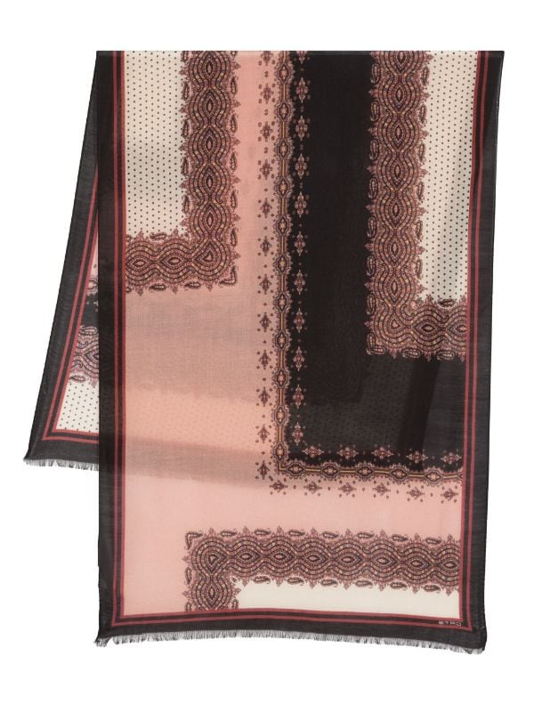 ETRO Paisley Print Silk Scarf - Farfetch