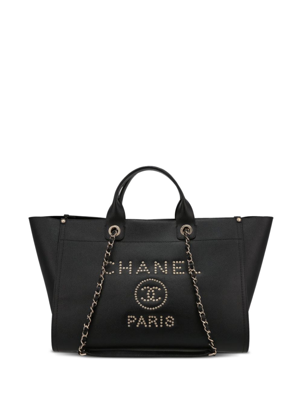 CHANEL Pre-Owned Deauville 24 two-way Bag - Farfetch