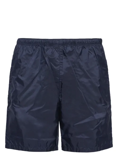 Short de bain à plaque logo - Prada - Modalova