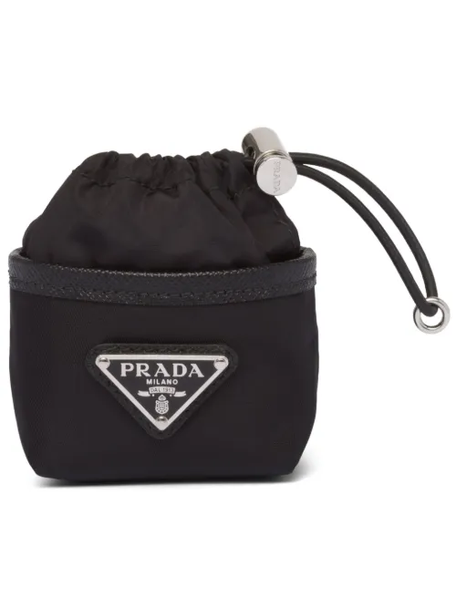 Étui d'AirPods Pro à logo imprimé - Prada - Modalova