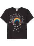 RE/DONE 90's rainbow cotton T-shirt - Black