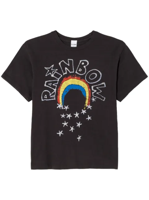 RE/DONE 90's rainbow cotton T-shirt
