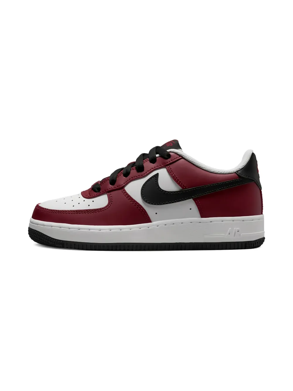 Nike Kids Air Force 1 Low LV8 "Team Red" sneakers