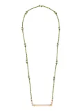 Marie Lichtenberg 18kt yellow gold Candy Cane diamond necklace