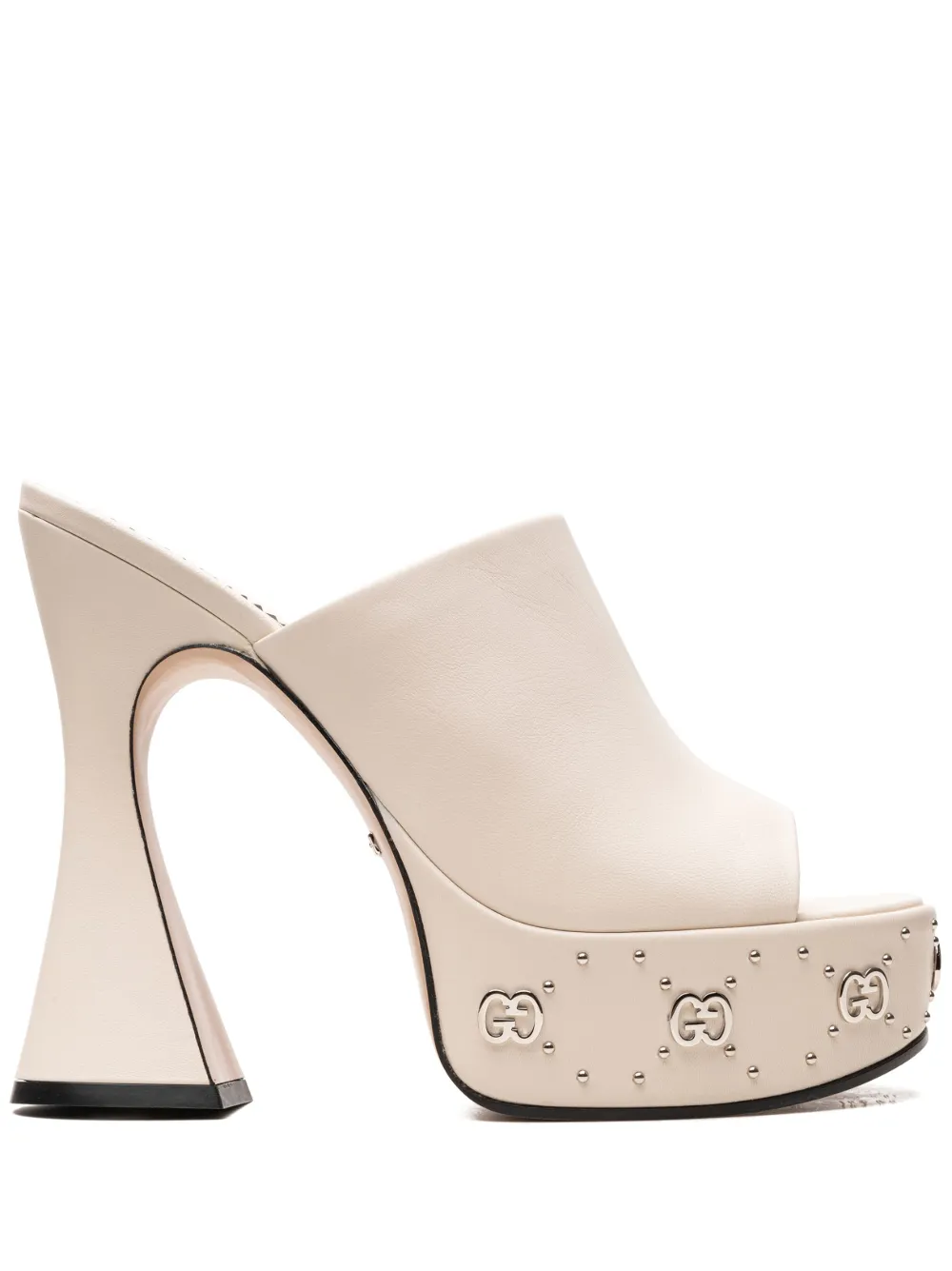 Gucci GG 115mm embellished platform mules