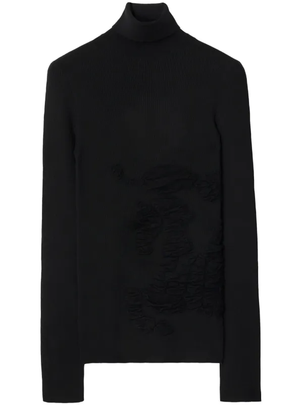Burberry roll new arrivals neck