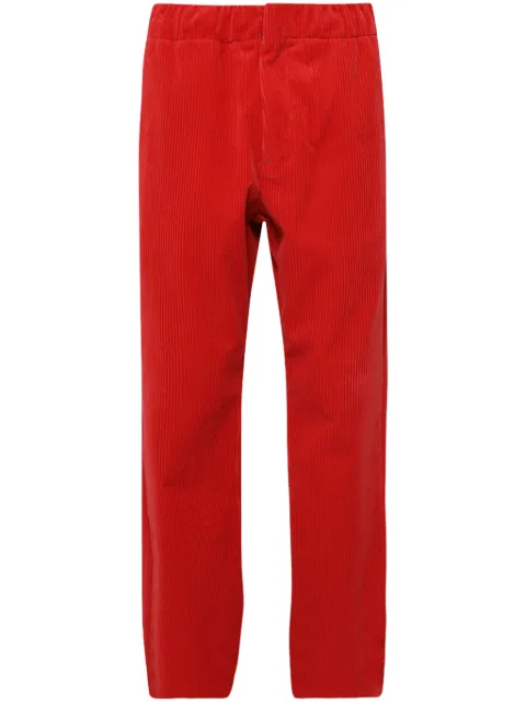 Zegna pantalones rectos con bolsillos