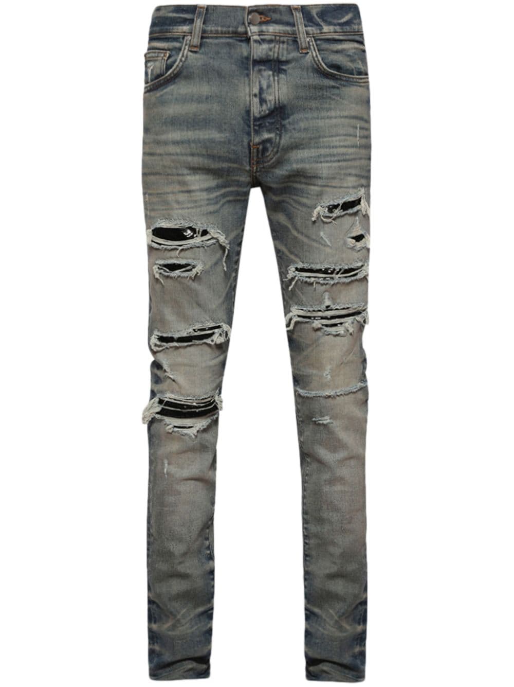 Amiri distressed best sale skinny jeans