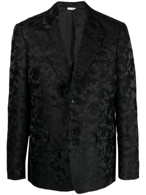 Comme des Garcons Homme Plus single-breasted jacquard blazer Men