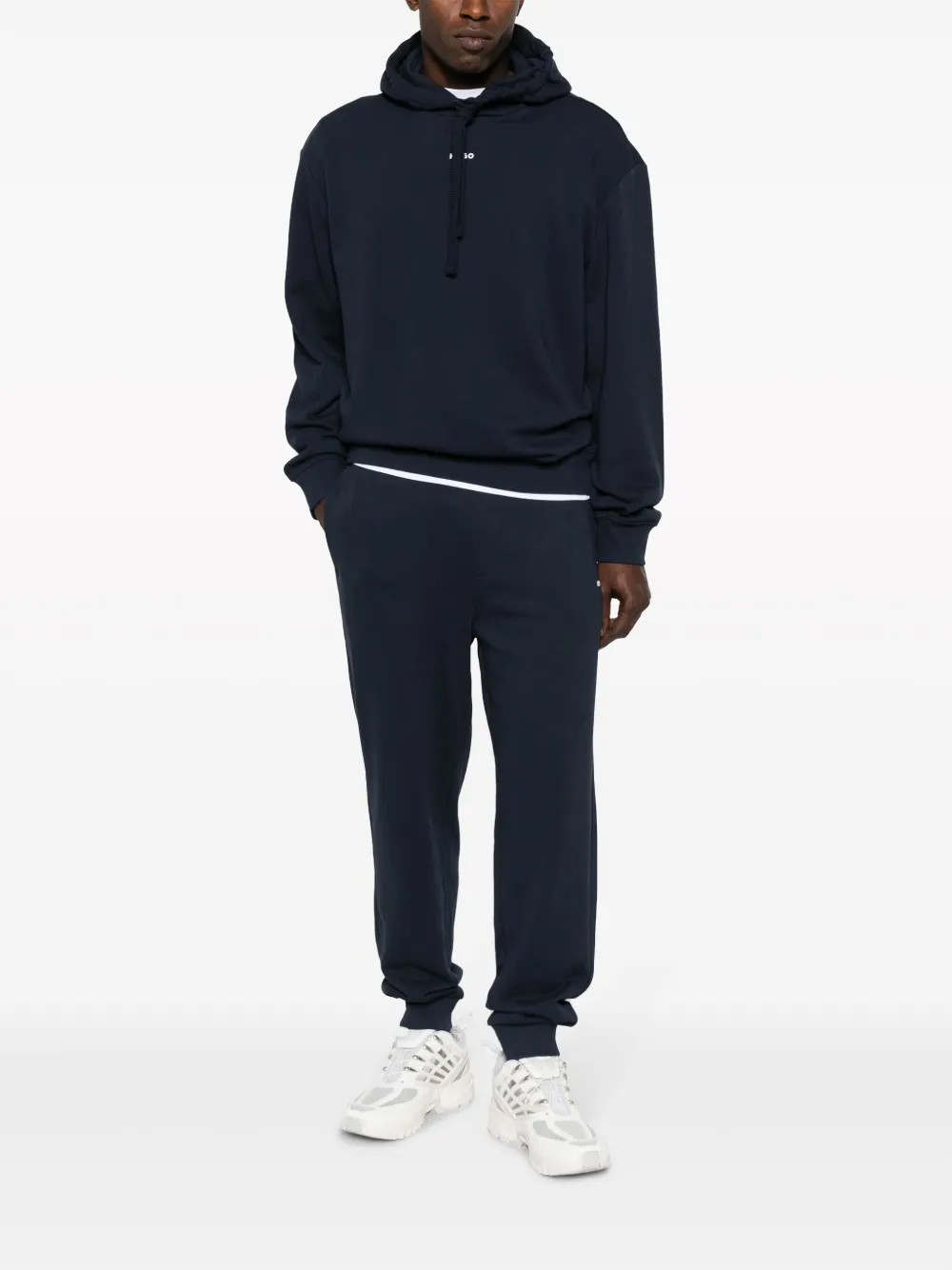 HUGO logo-print tracksuit set - Blauw